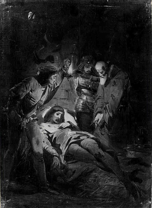 Anno 1490. De dood van jonker Frans van Brederode, 1867, Johannes Hinderikus Egenberger