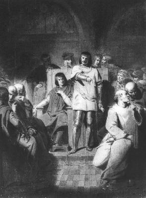 Anno 1393. Willem van Gelre eist dat zijn neef tot bisschop van Utrecht wordt gekozen, 1867, Johannes Hinderikus Egenberger