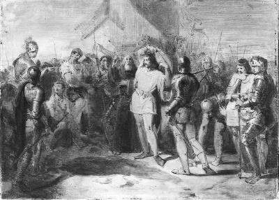 Anno 1425. De terechtstelling van Albrecht Beiling, 1867, Johannes Hinderikus Egenberger