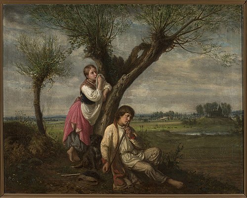 Springtime, 1864, Aleksander Kotsis