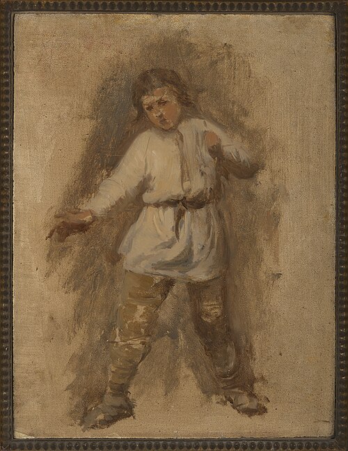 Country Boy, 1870, Aleksander Kotsis