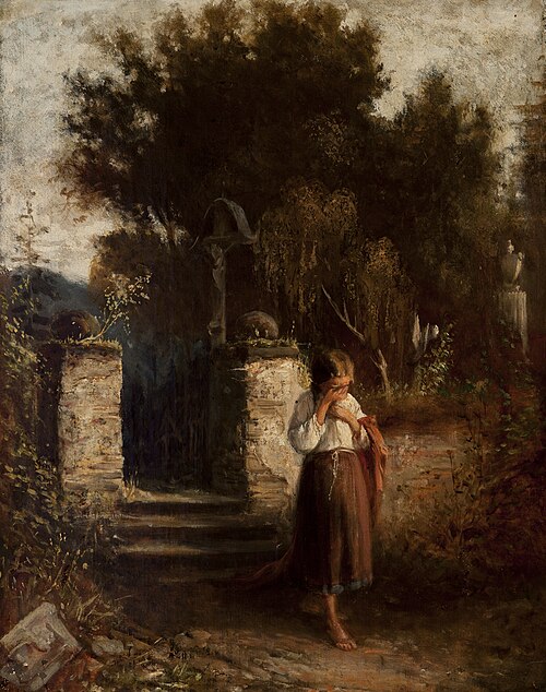 Orphan, 1870, Aleksander Kotsis