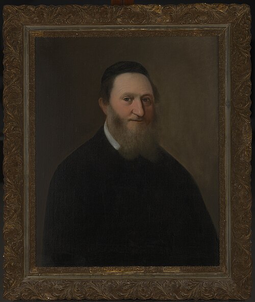 Portrait of Józef Haber, 1872, Aleksander Kotsis