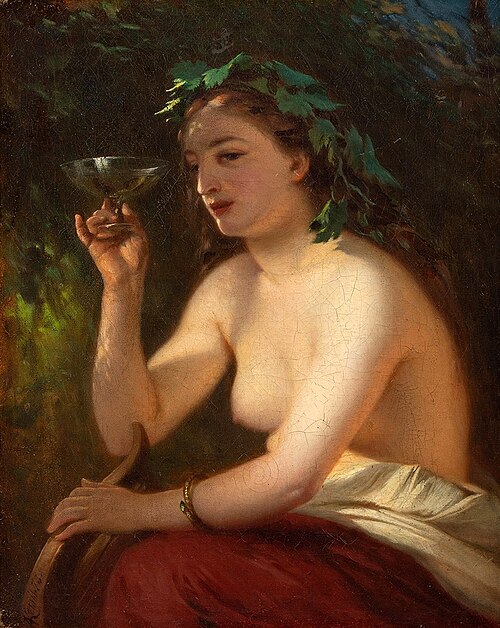 Bachantka, 1873, Aleksander Kotsis