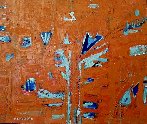 Abstract, circa 1974, 1974, Diane Esmond