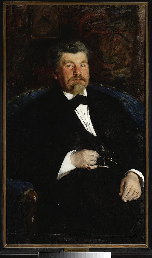 Portrait of a man, 1880, Leon Wyczółkowski