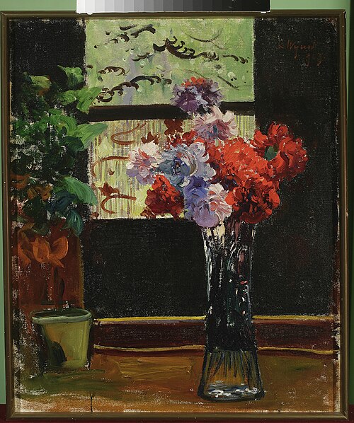 Flowers in a vase, 1903, Leon Wyczółkowski