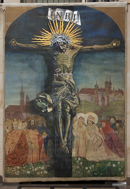 Christ on the cross, 1910, Leon Wyczółkowski