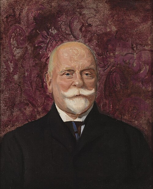 Portrait of Leon Biliński, 1914, Leon Wyczółkowski