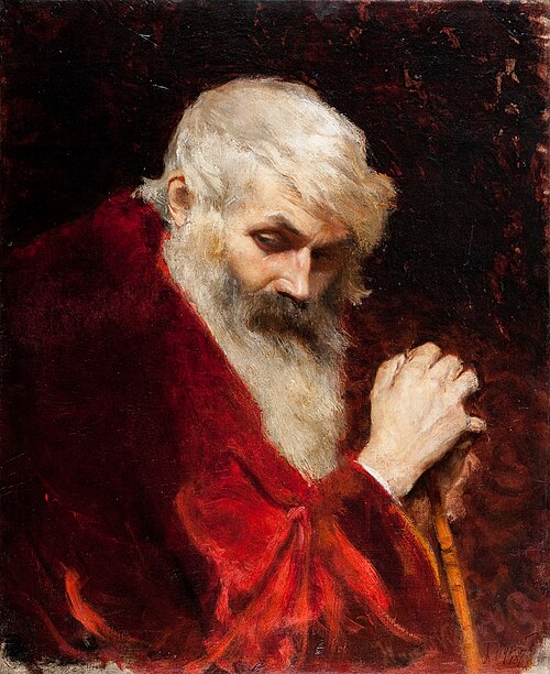 Bust of a Bearded Old Man, 1876, Leon Wyczółkowski