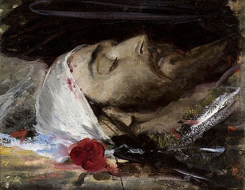 Head of Christ, 1880, Leon Wyczółkowski
