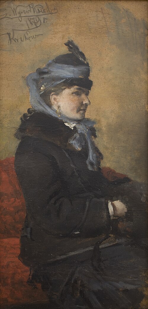 Portrait of a Woman, 1879, Leon Wyczółkowski