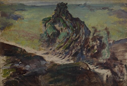 Petrified Druid, 1892, Leon Wyczółkowski