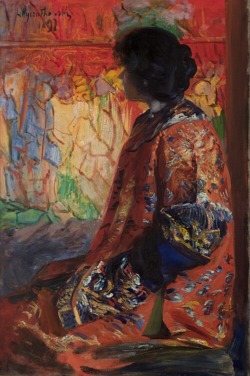 Japanese Woman, 1897, Leon Wyczółkowski