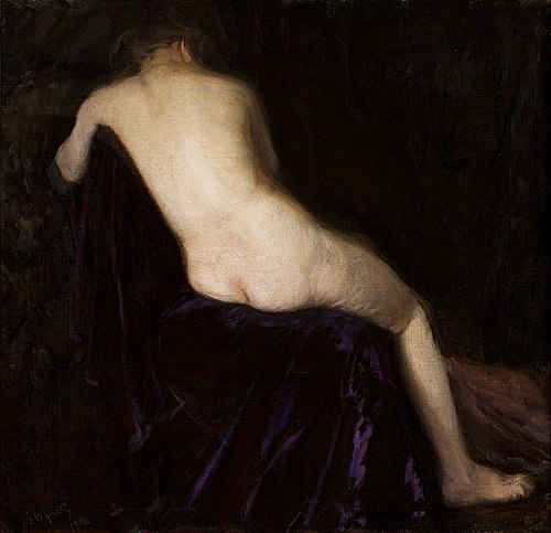 Female Nude, 1907, Leon Wyczółkowski