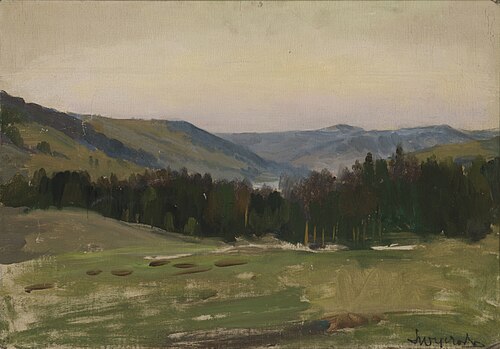 Highland Landscape, 1910, Leon Wyczółkowski