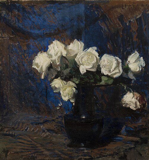 White Roses, 1908, Leon Wyczółkowski