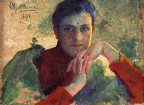 Dziewczyna, 1892, Leon Wyczółkowski