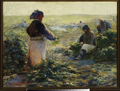 Digging Beets I, 1893, Leon Wyczółkowski