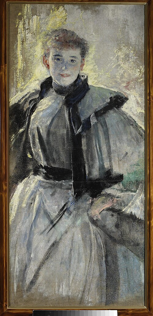 Portrait de Wanda Kossuth., 1892, Leon Wyczółkowski