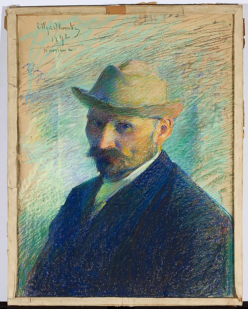 Autoportret, 1892, Leon Wyczółkowski