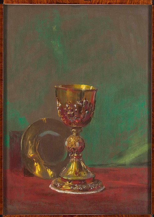 Kielich „roboty króla Zygmunta III”, 1907, Leon Wyczółkowski