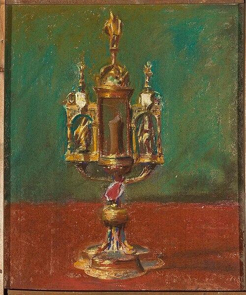 Relikwiarz fundacji króla Zygmunta I, 1907, Leon Wyczółkowski