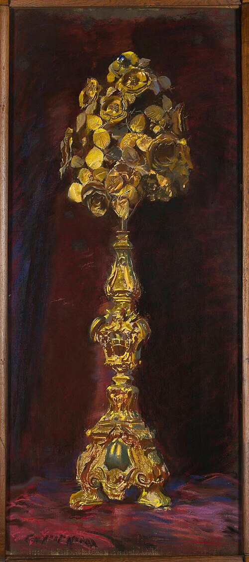 Złota róża, 1907, Leon Wyczółkowski