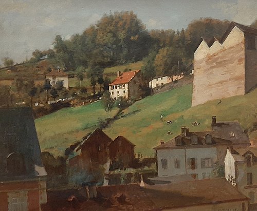Le Pré cabri à Plombières, 1892, François-Louis Français