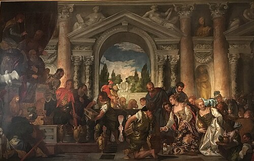 La Reine de Saba visitant Salomon, , Paul Véronèse