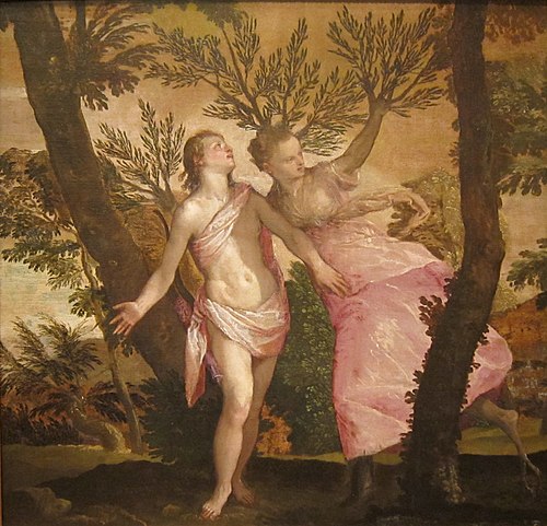 Apollo and Daphne, 1560, Paul Véronèse