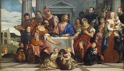 Les Pèlerins d'Emmaüs, 1559, Paul Véronèse