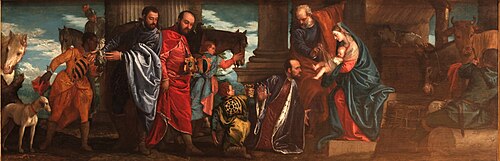 L'Adoration des rois mages, 1550, Paul Véronèse