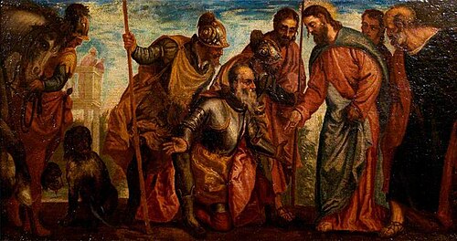 Christ and the Centurion (Matthew 8:5), , Paul Véronèse