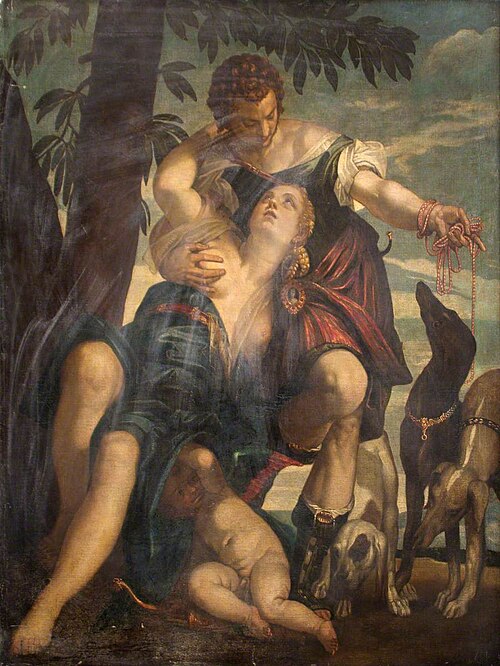 Venus and Adonis, , Paul Véronèse