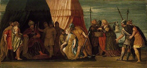 Judith received by Holofernes, , Paul Véronèse