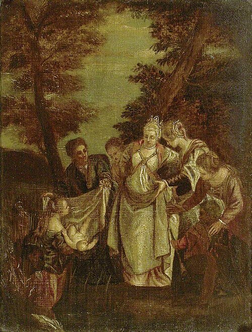 Moses brought before Pharoah's Daughter, , Paul Véronèse
