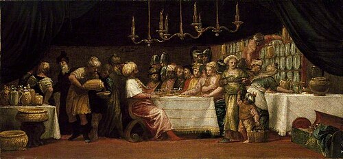 Judith feasted by Holofernes, , Paul Véronèse