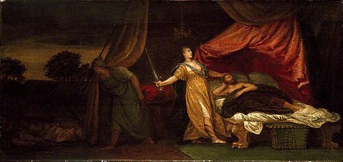 Judith about to kill Holofernes, , Paul Véronèse