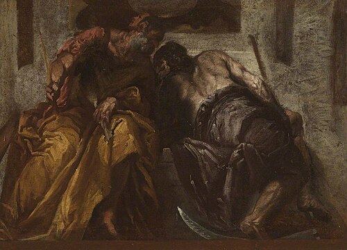 Janus and Saturn (copy after Paulo Veronese), , Paul Véronèse