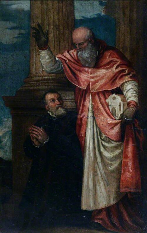 Saint Jerome and a Donor, , Paul Véronèse
