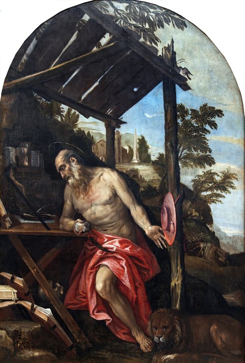 Saint Jérôme en pénitence San Girolamo penitente, 1580, Paul Véronèse