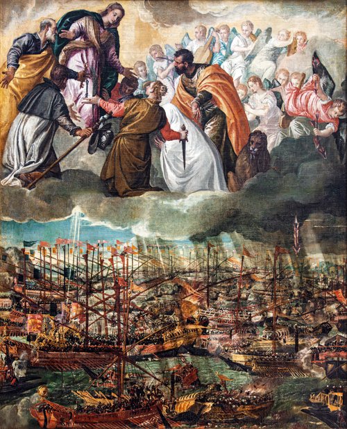 Allégorie de la bataille de Lépante, 1571, Paul Véronèse