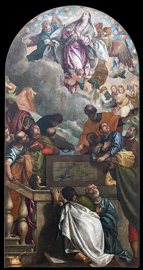 Assomption de Marie, 1586, Paul Véronèse