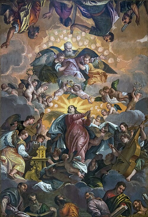 Assomption de Marie, 1585, Paul Véronèse