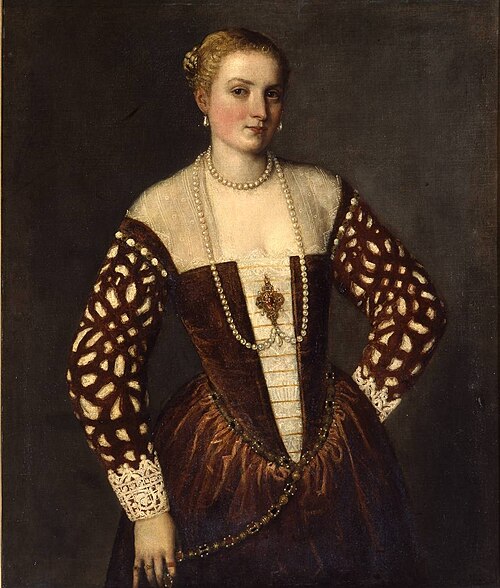 Portrait de femme, 1565, Paul Véronèse