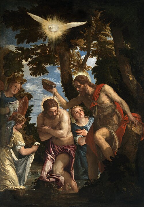 The Baptism of Christ, 1580, Paul Véronèse