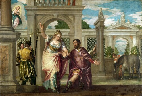 Emperor Augustus and the Sibyl, 1580, Paul Véronèse