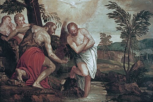 Le baptême du Christ, 1588, Paul Véronèse