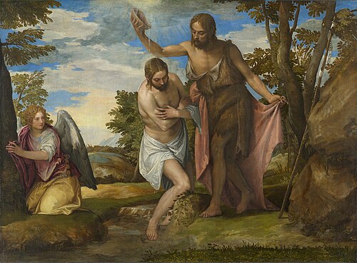 Le Baptème du Christ, 1555, Paul Véronèse